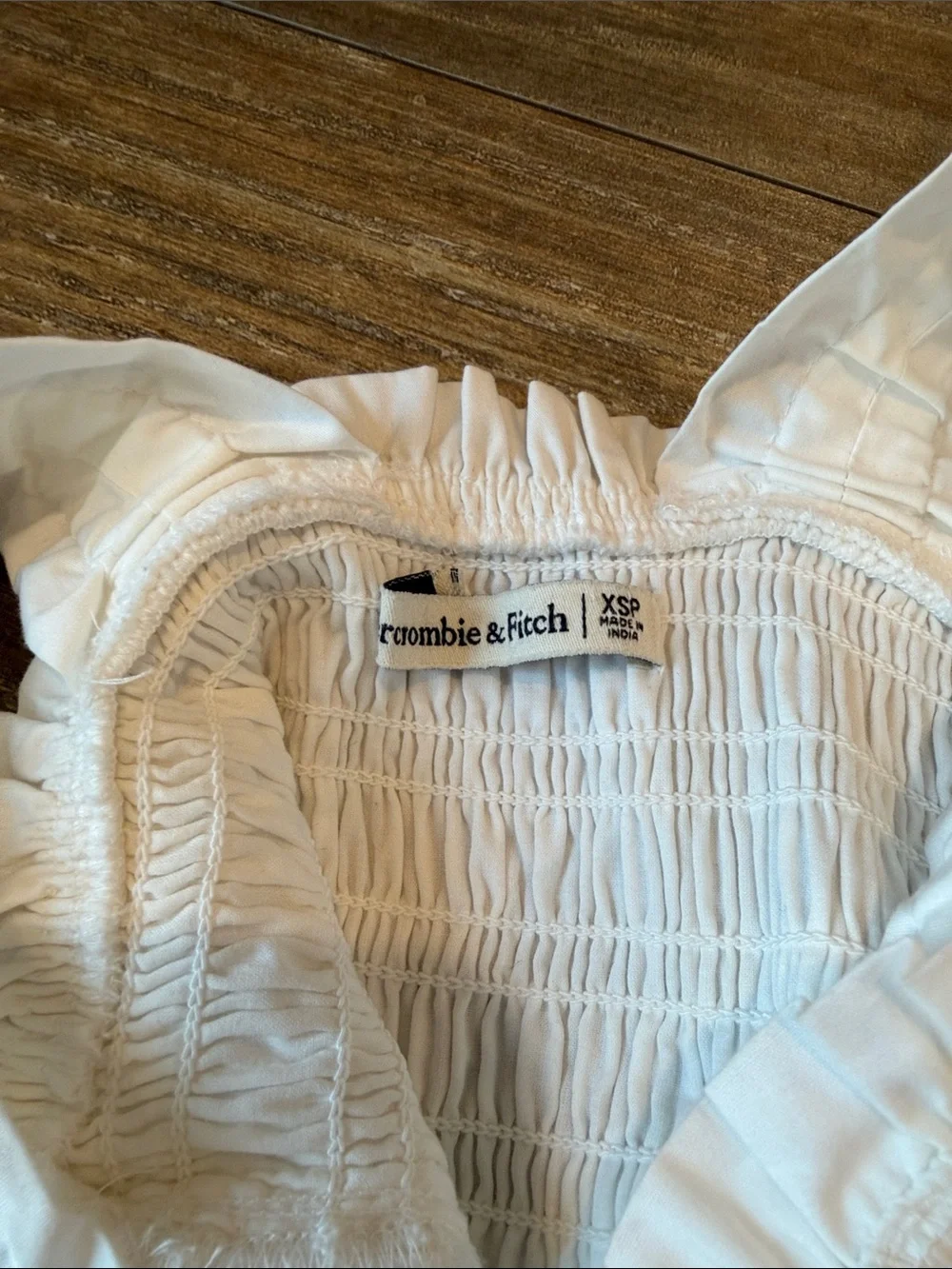 Abercrombie & Fitch White Maxi Dress XSP